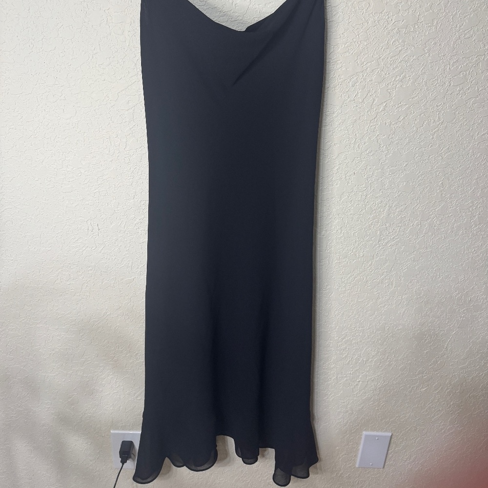 Chiffon dress with elegant cover jacket size 6